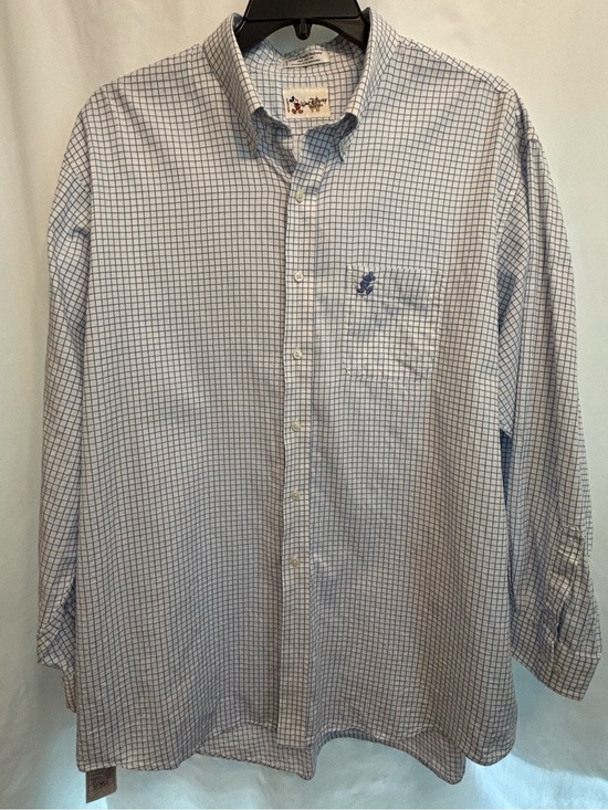 Walt Disney Other - Disney Walt Disney World plaid long sleeve button down size XXL